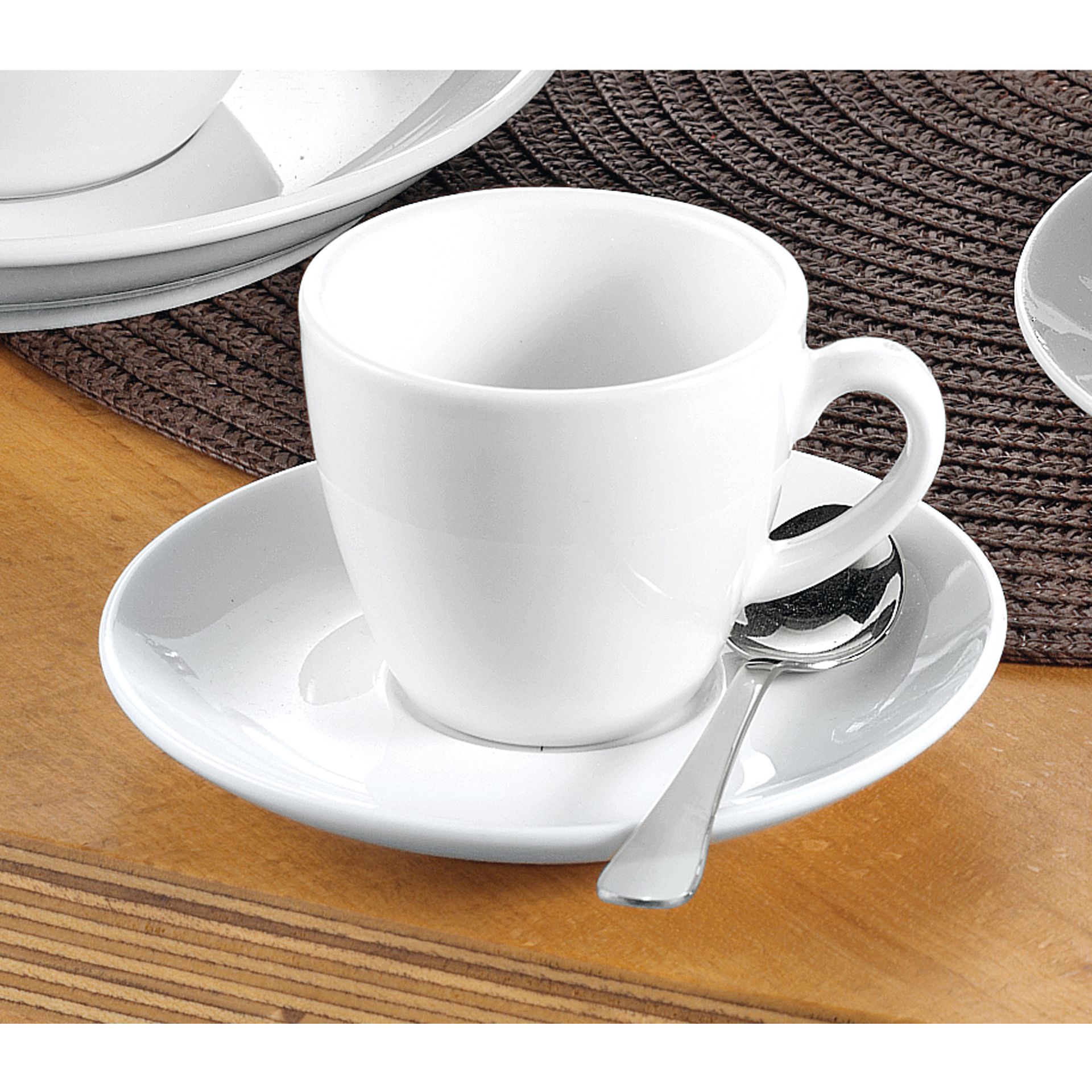 Espressotasse Bistro Untertasse ws 6 St./Pack.