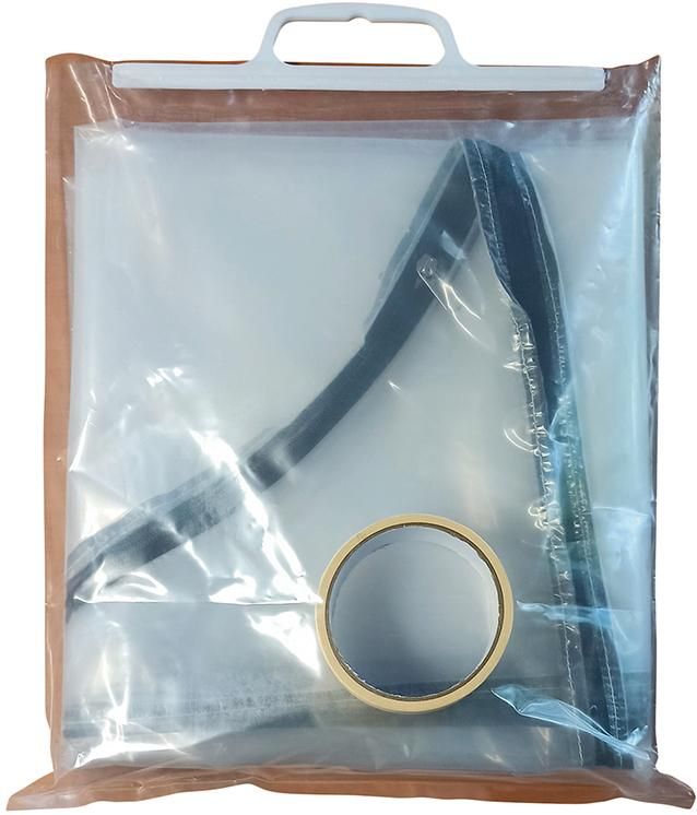 Staubschutztür 1,2 x 2,2mReißverschluss, Klebeband