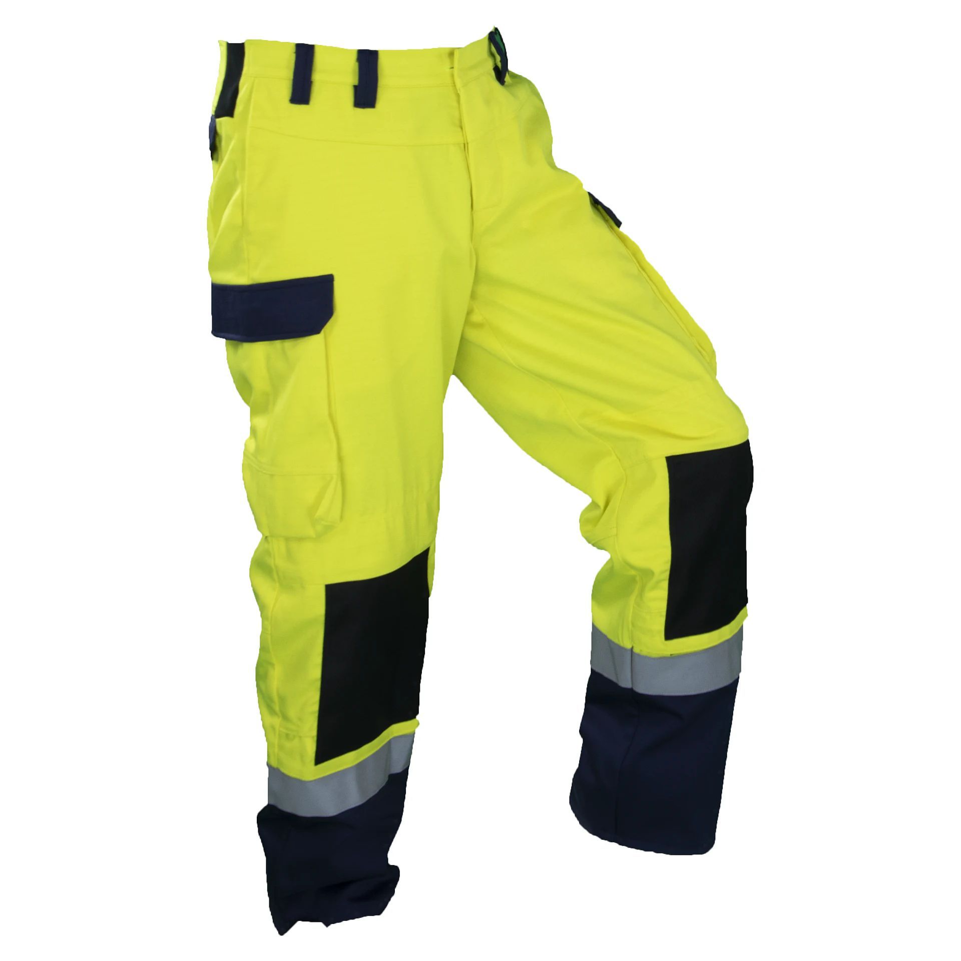 Multinorm-Bundhose DA7525HO52, gelb/blau, Gr. 44