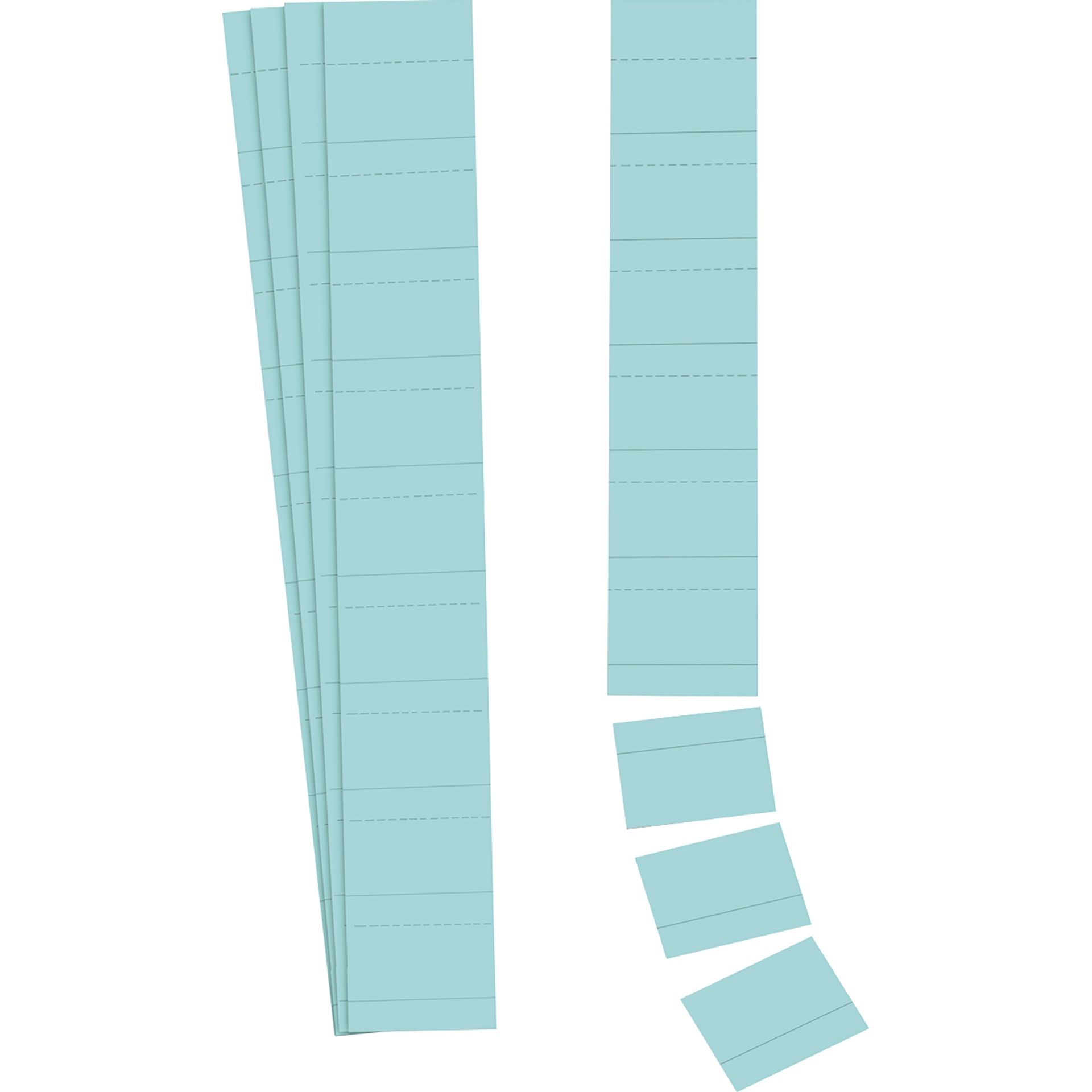 Einsteckkarte 60x32mm h.blau 90 St./Pack.