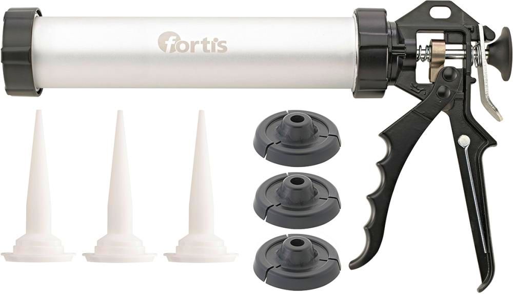 Kartuschenpistole Profi mit 3Spitzen 310 ml FORTIS