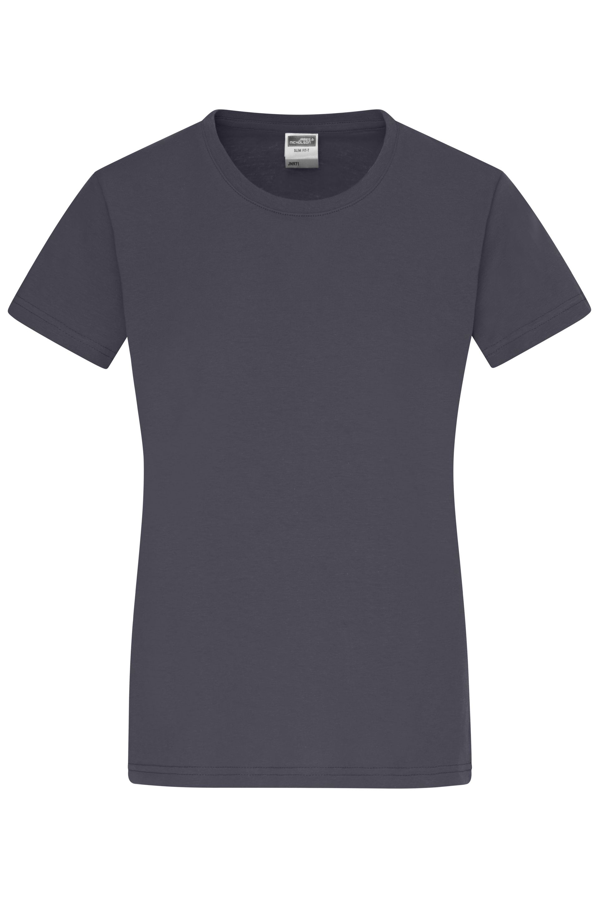 Figurbetontes Rundhals-T-Shirt für Damen