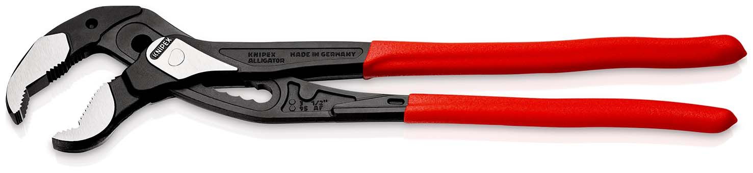 KNIPEX Alligator® XL Rohr- und Wasserpumpenzange mit rutschhemmendem