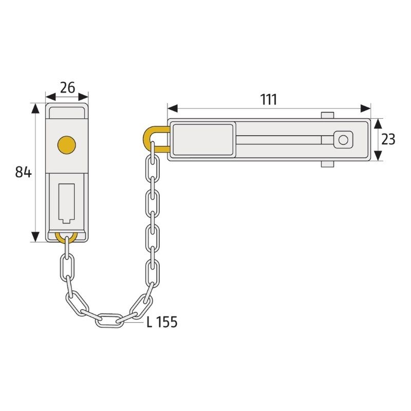 ABUS Türkette "SK 78 S SB"
