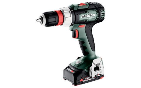 Akku Bohrschrauber BS 18 L Quick Metabo 2x18,0 V 2,0 Ah Ladegerät SC 30 metaBOX