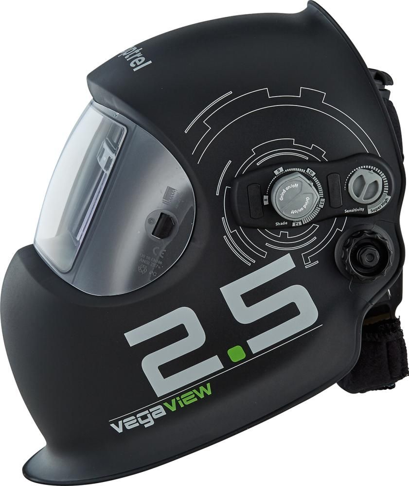 Automatik-Schweißerhelm vegaview 2.5, schwarz OPTREL