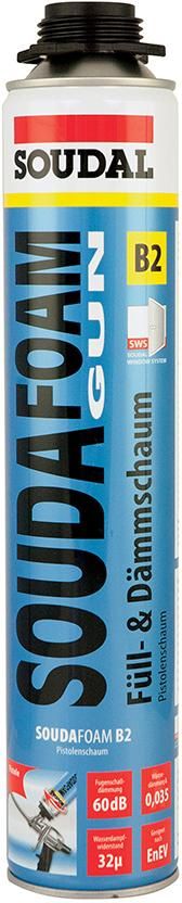 Soudafoam Gun B2 750 ml (MDI) SOUDAL
