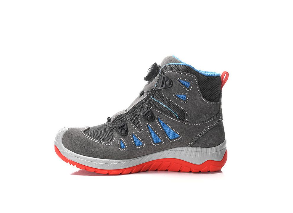 ELTEN MADDOX Kids BOA Sicherheitsstiefel Mid, Grau, Gr. 35