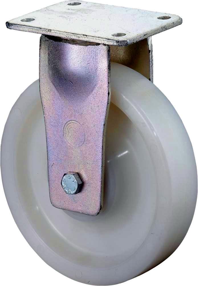 Bockrolle 85mm RR110.B15 Platte,Kst.weiß,KL RR110.B15.085 BS ROLLEN