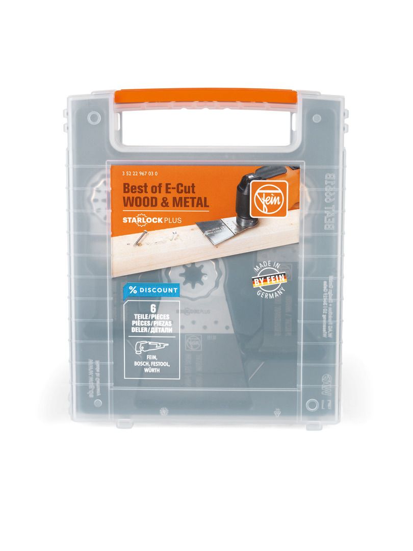 Multimaster Zubehör-Set Wood and Metal Fein 6-teilig StarlockPlus