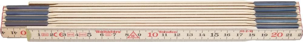 HULTAFORS Gliedermaßstab Birke 2,4mx17mm natur
