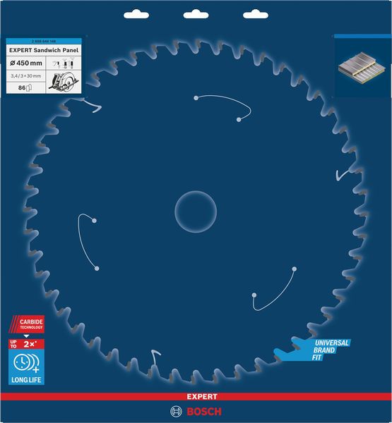 BOSCH HM-Kreissägeblatt, "Sandwich"