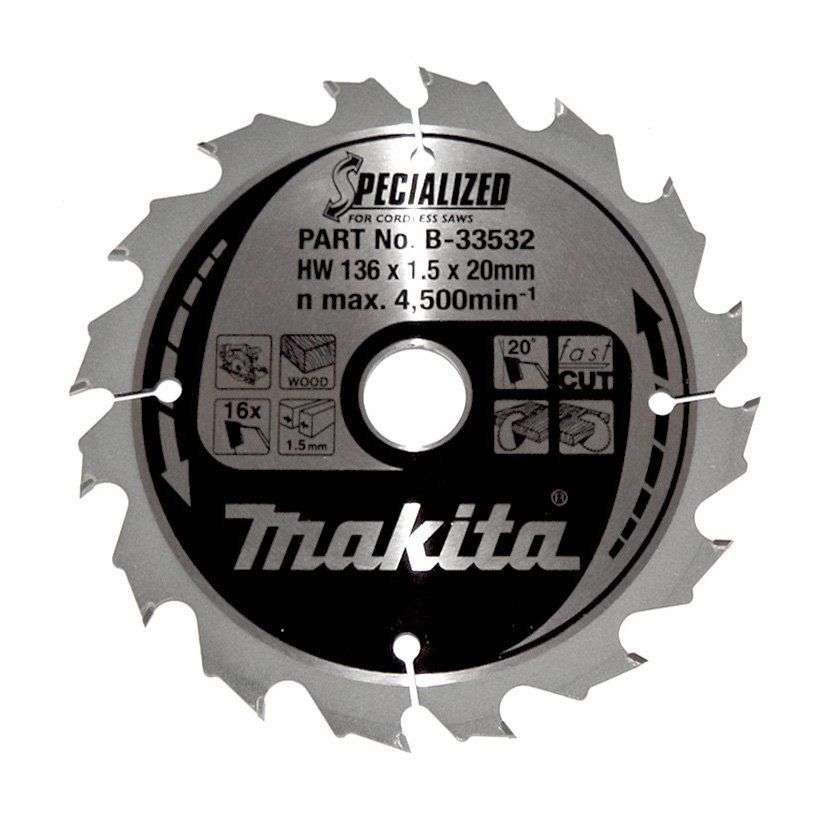 Makita SPECIALIZED Sägeb.136x20x16Z