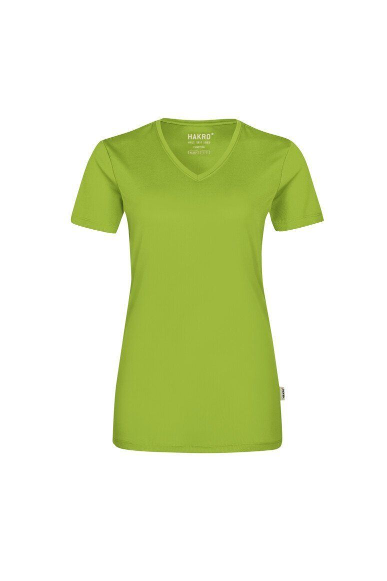 HAKRO Damen V-Shirt COOLMAX® 187