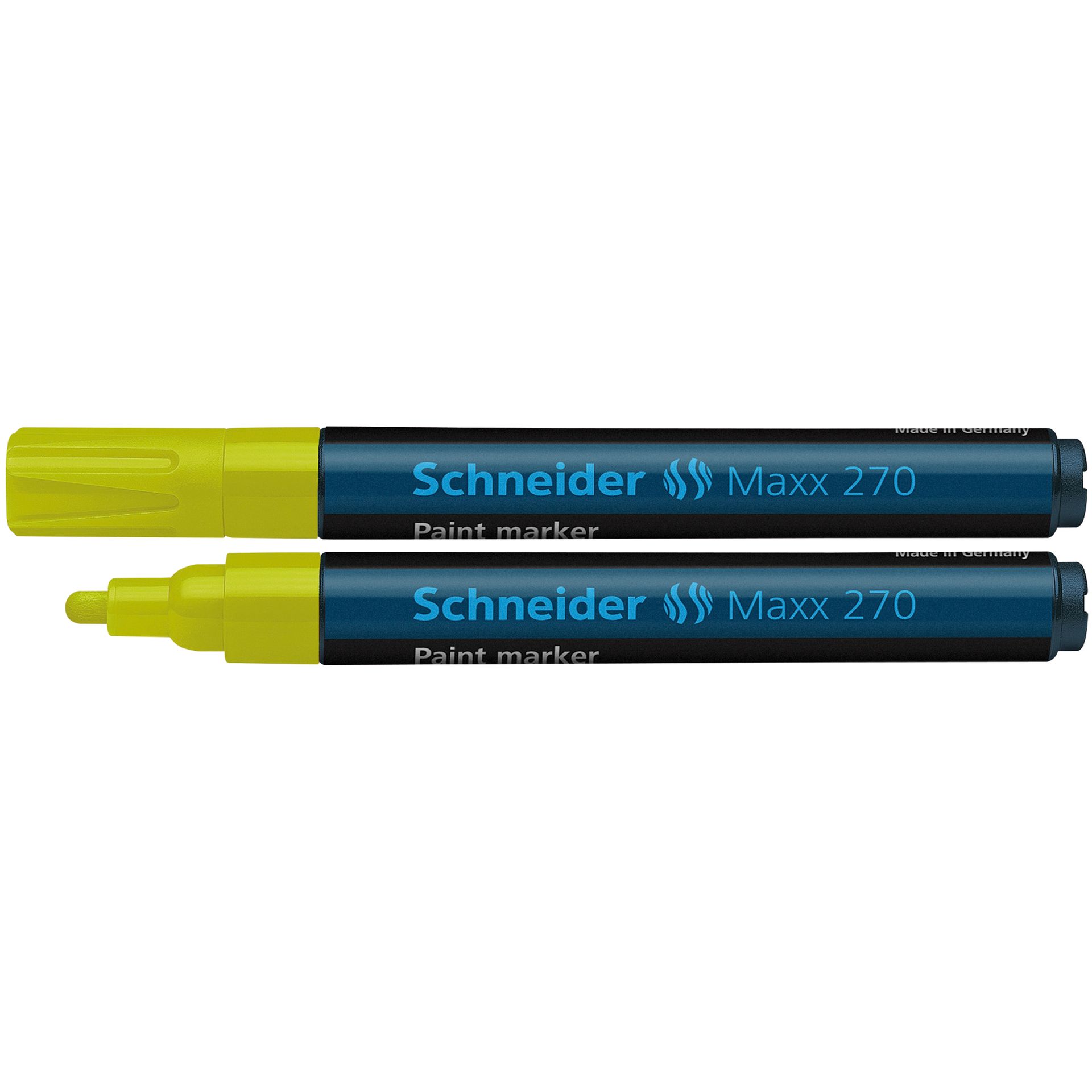 Lackmarker Maxx 270 1-3mm Rundspitze gelb