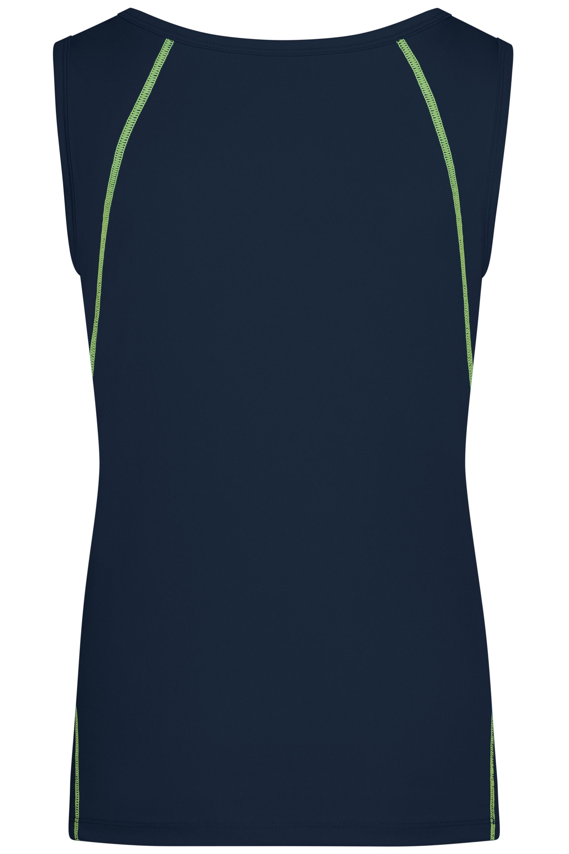 James & Nicholson JN493 Damen-Tank Top, Blau/Gelb, Gr. 2XL