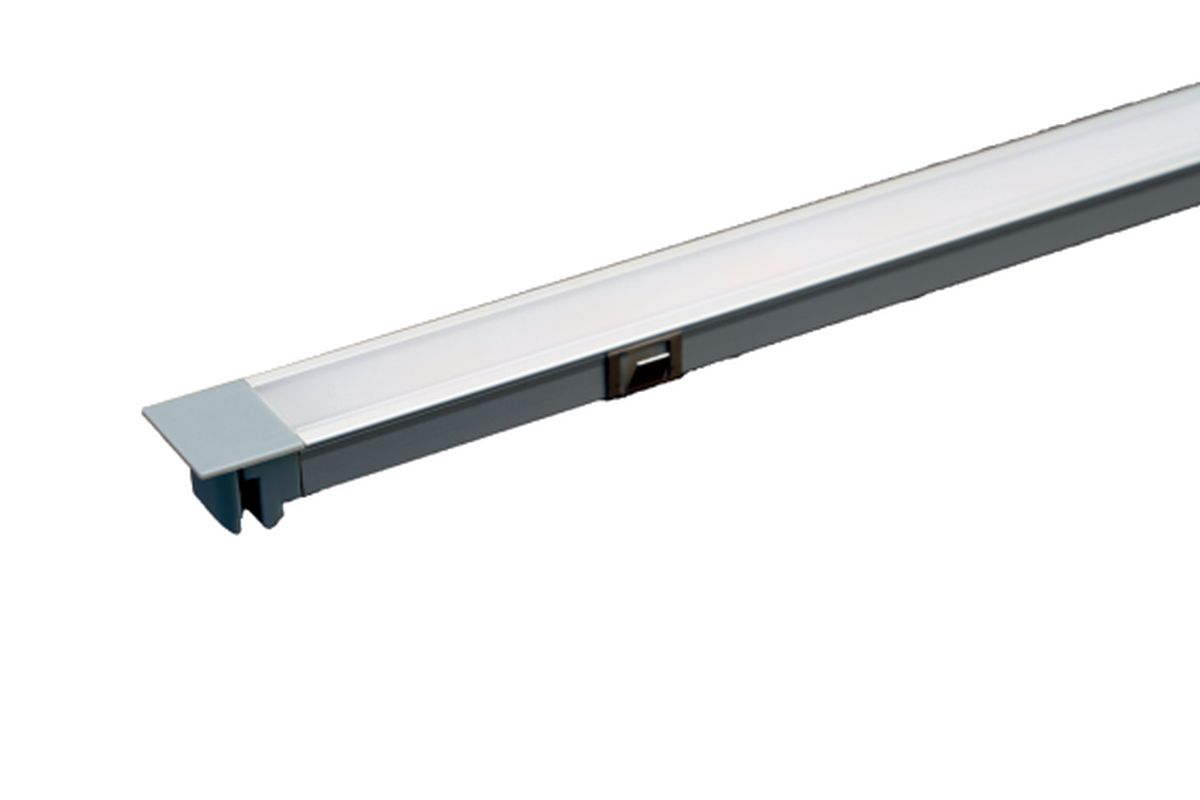 TOPFORM LED Linearprofil Einbauleuchte - L=1000 mm - 20x10 mm - alu-eloxiert - WT - R81