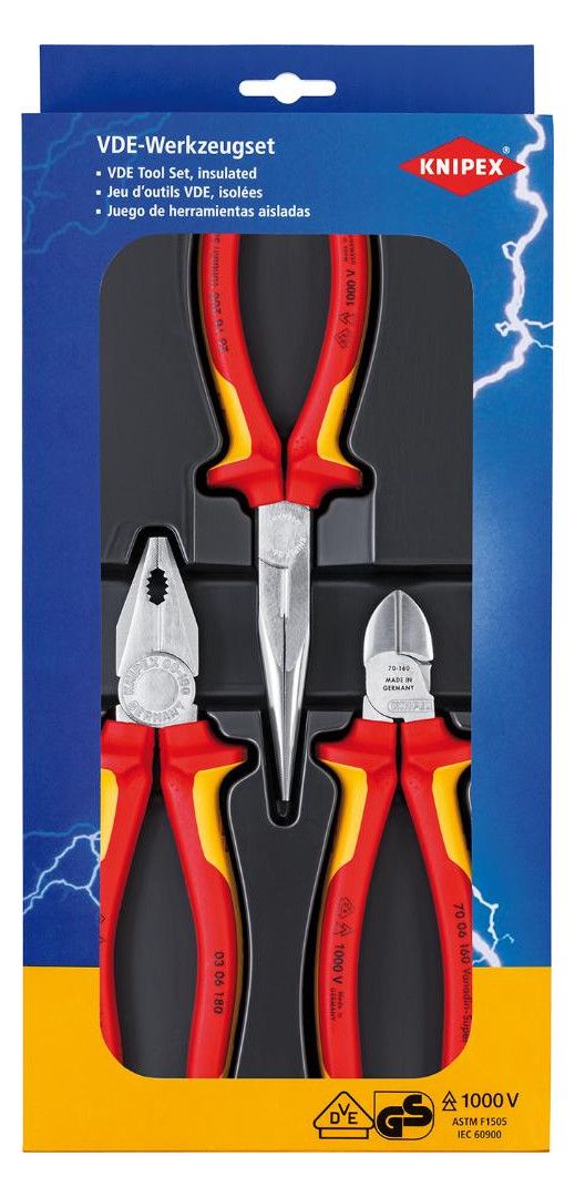 KNIPEX Zangensatz, VDE