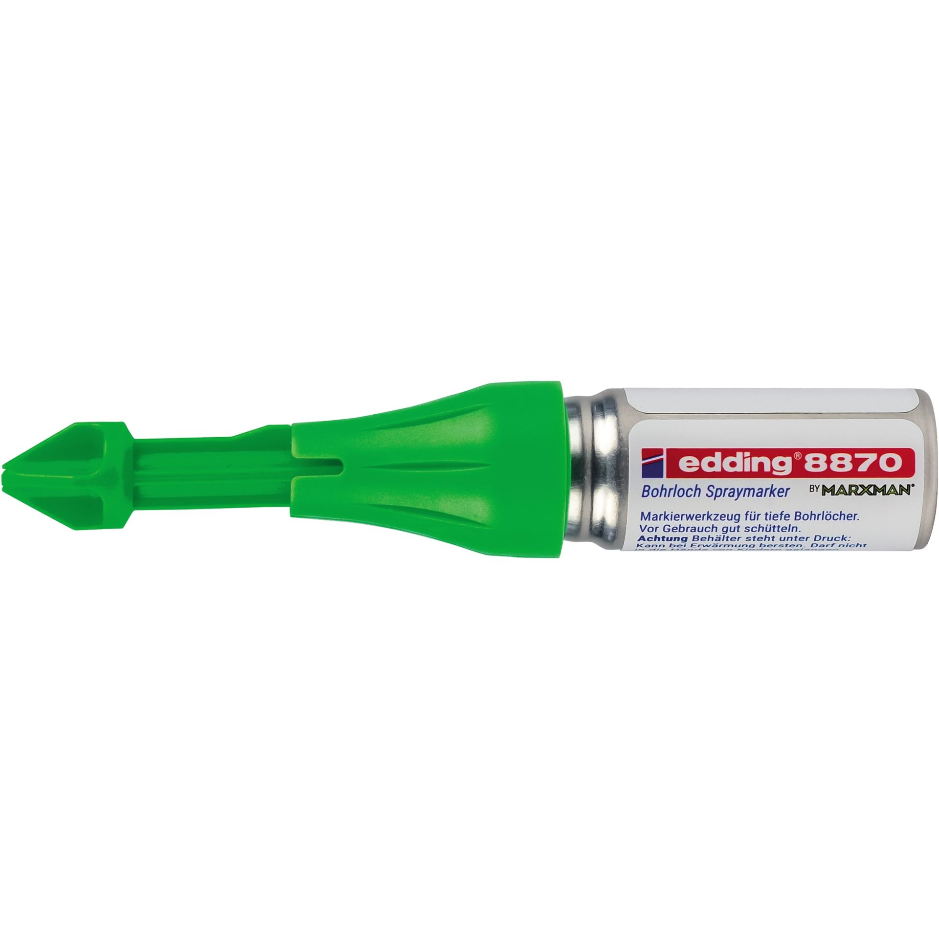 Bohrloch Spraymarker 8870 neongrün 1er Blister