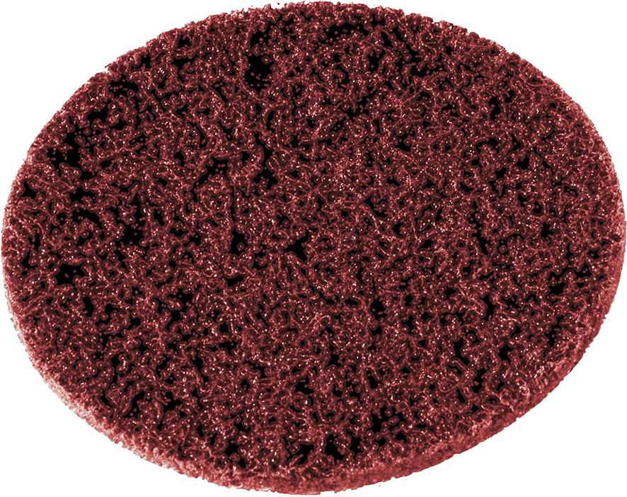 FORMAT Klett-Vliesschleifscheiberot mit Zentrierung ø 115mm mittel