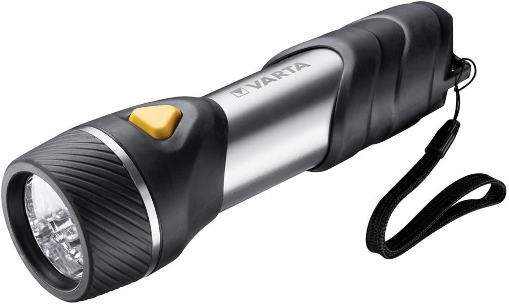 Taschenlampe Day Light Multi LED F30 mit Batterien VARTA