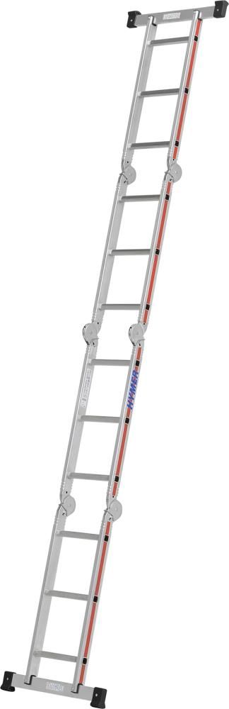 Vielzweckleiter 4x3 Sprossen