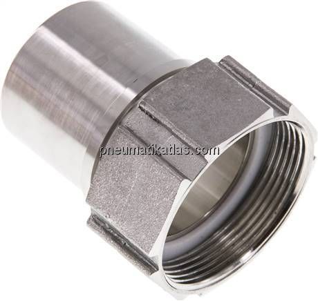 Schlauchtülle, EN14420-5 G 2"-50 (2")mm, 1.4408