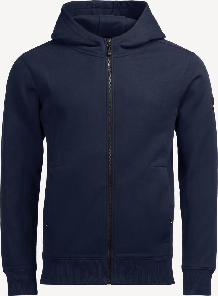 Hoodie-Jacke QUENTIN marine M unisex FHB