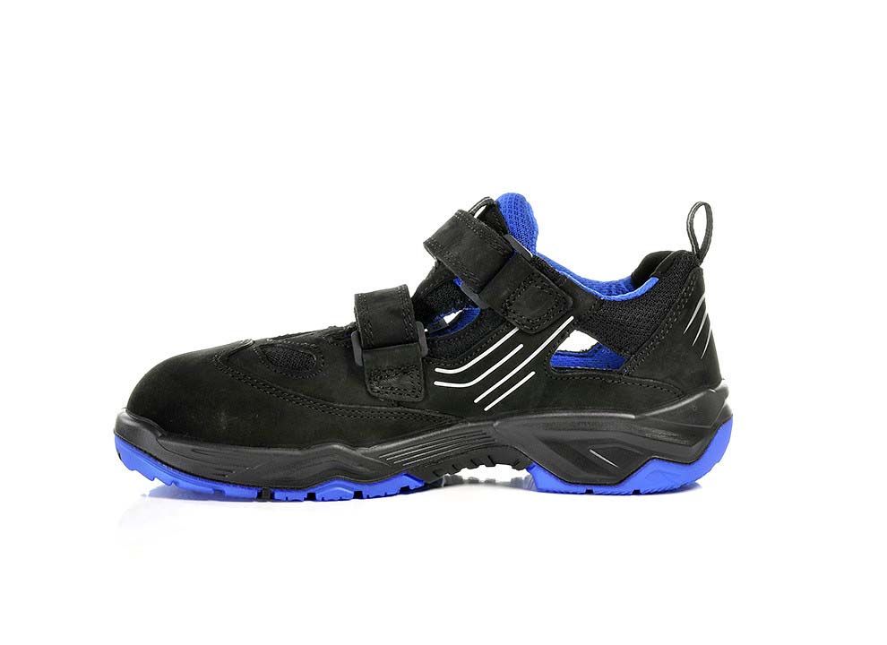 Sicherheitssandale AMBITION blue Easy ESD S1, Gr. 36