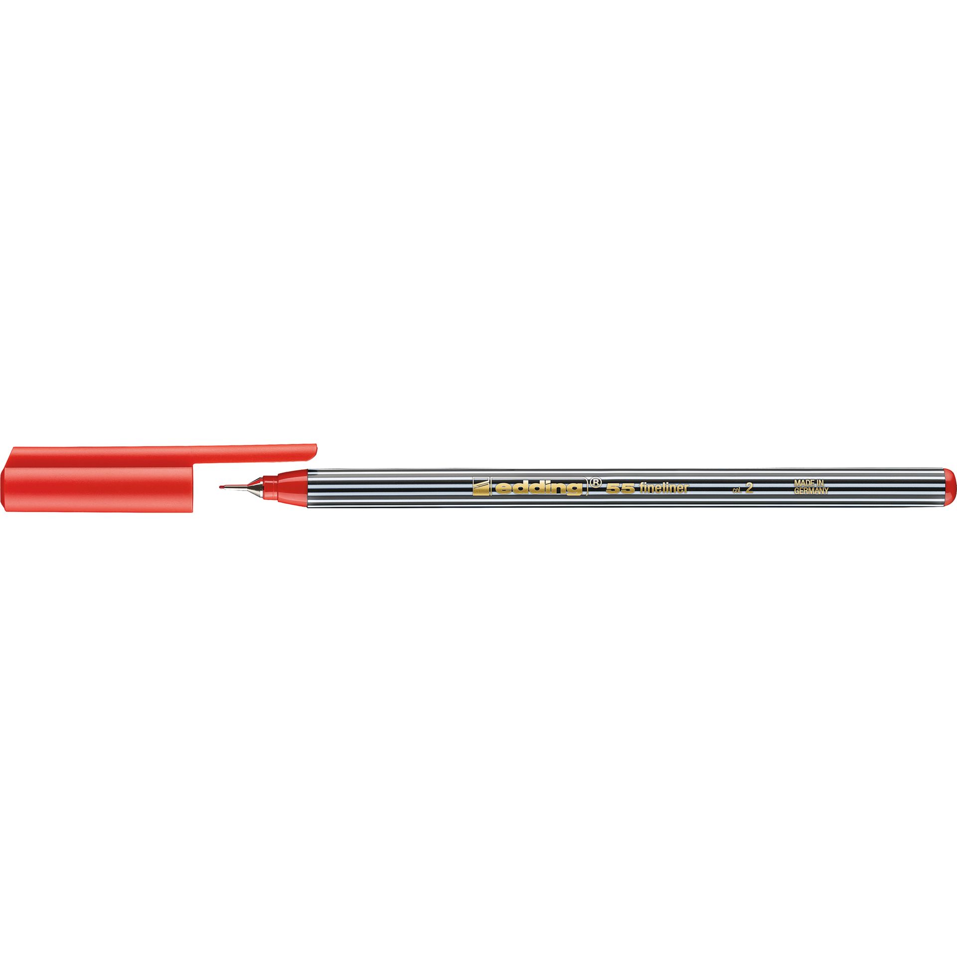 Fineliner 55 finepen 0,3mm rot