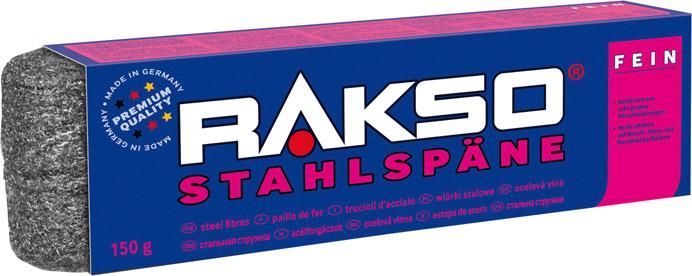 Stahlspäne fein a 150 g Rakso