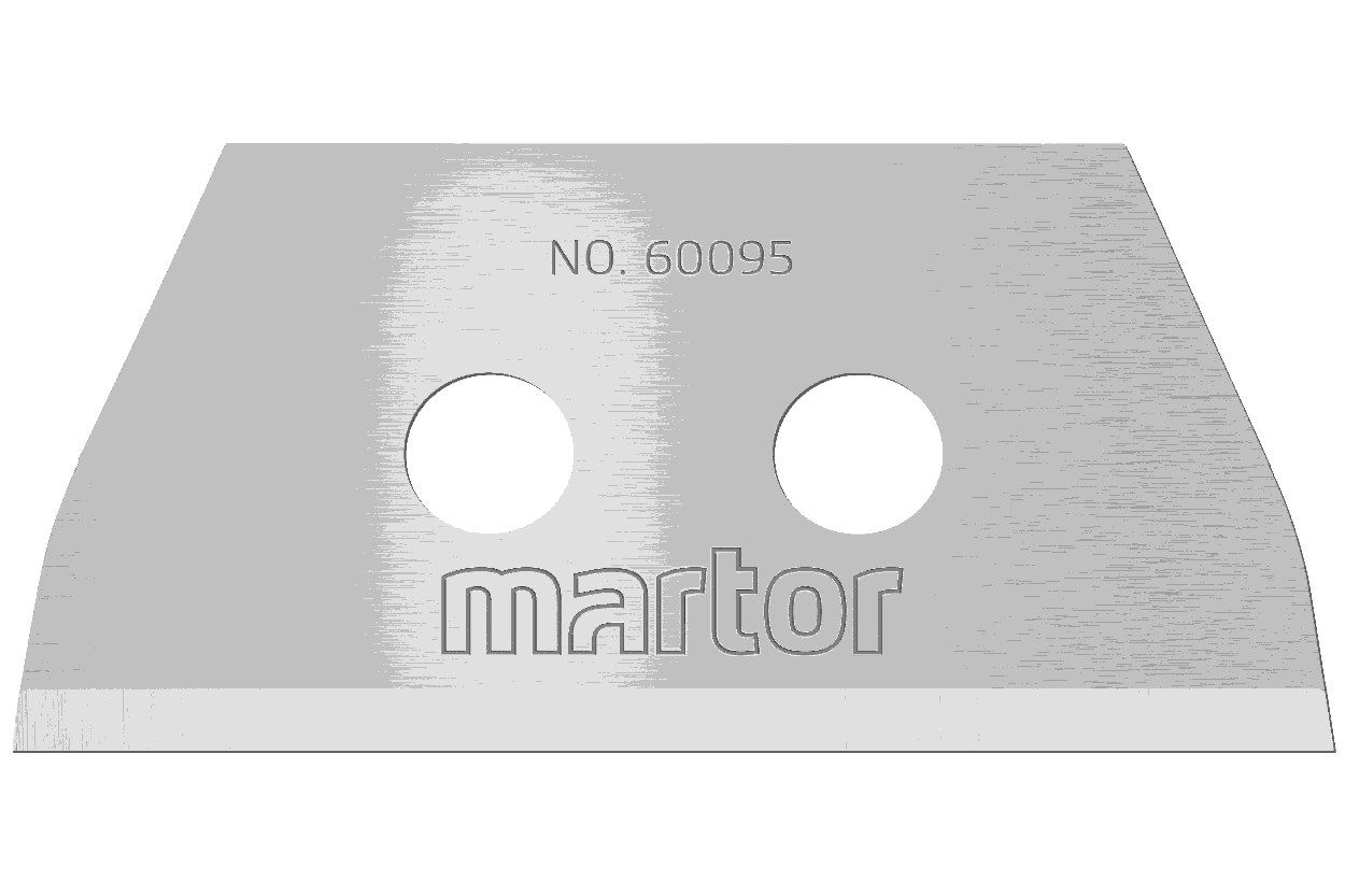 MARTOR Ersatzklinge TRAPEZKLINGE 60095 Breitschliff | 10 Stück