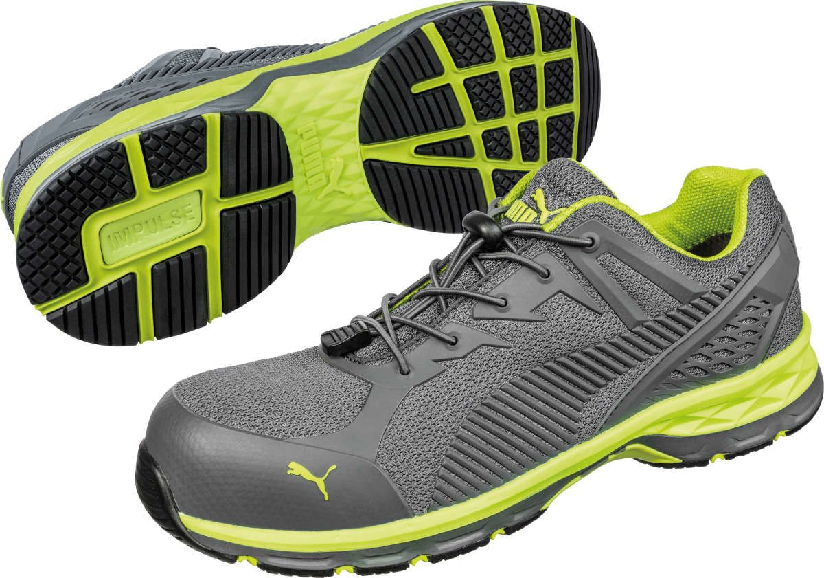 Halbschuh 643880 S1P ESD grau/limette Gr.39 Puma