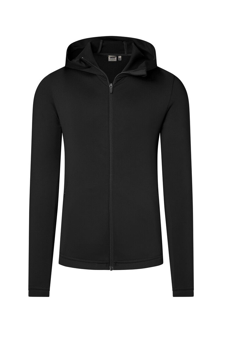 HAKRO Kapuzen-Tecjacke ECO schwarz, XS