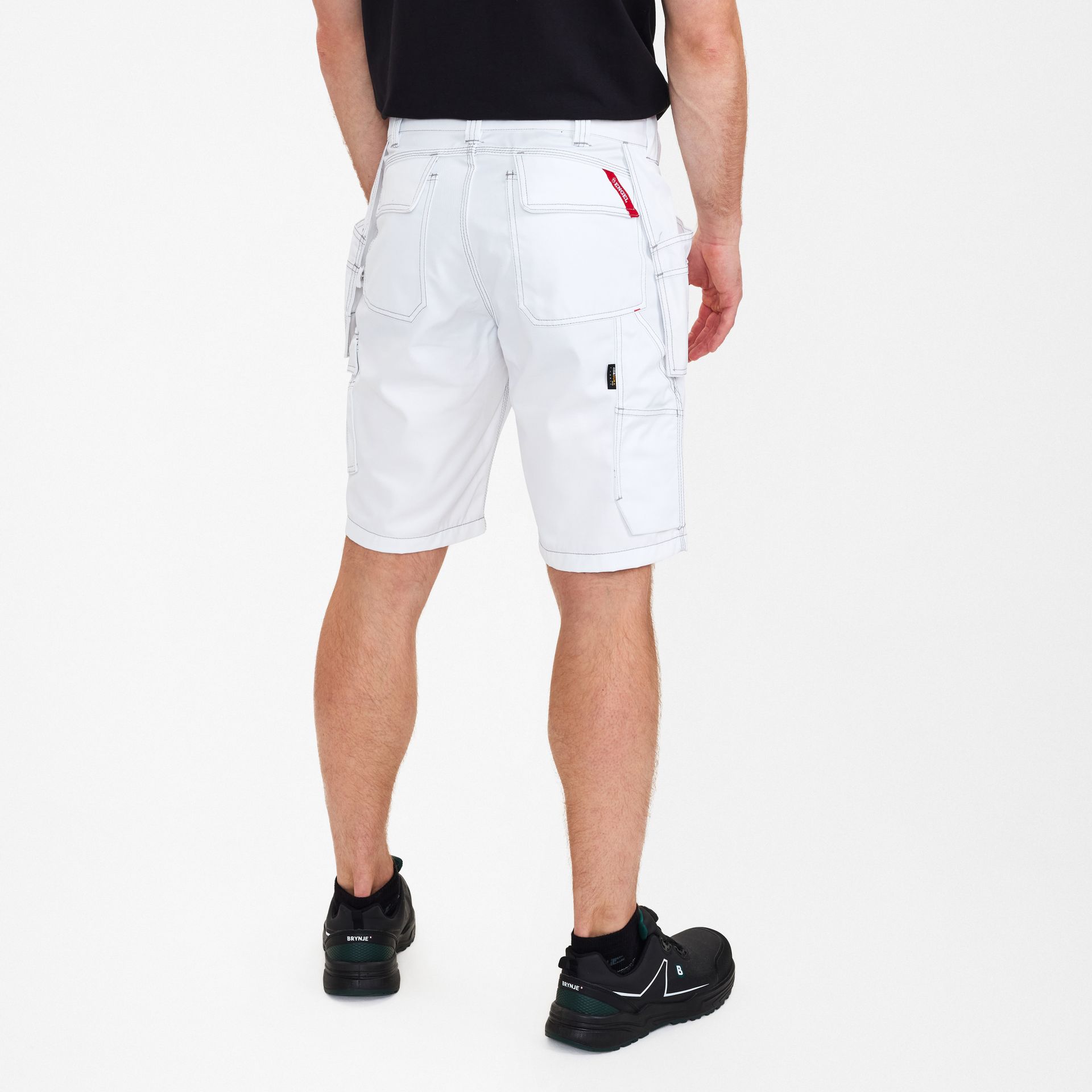 Combat Arbeitsshorts mit Holstertaschen Weiss, Gr. 42