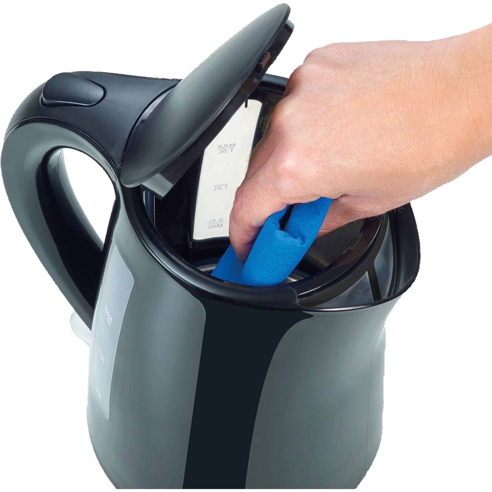 Wasserkocher 2.200W 1,5l schwarz