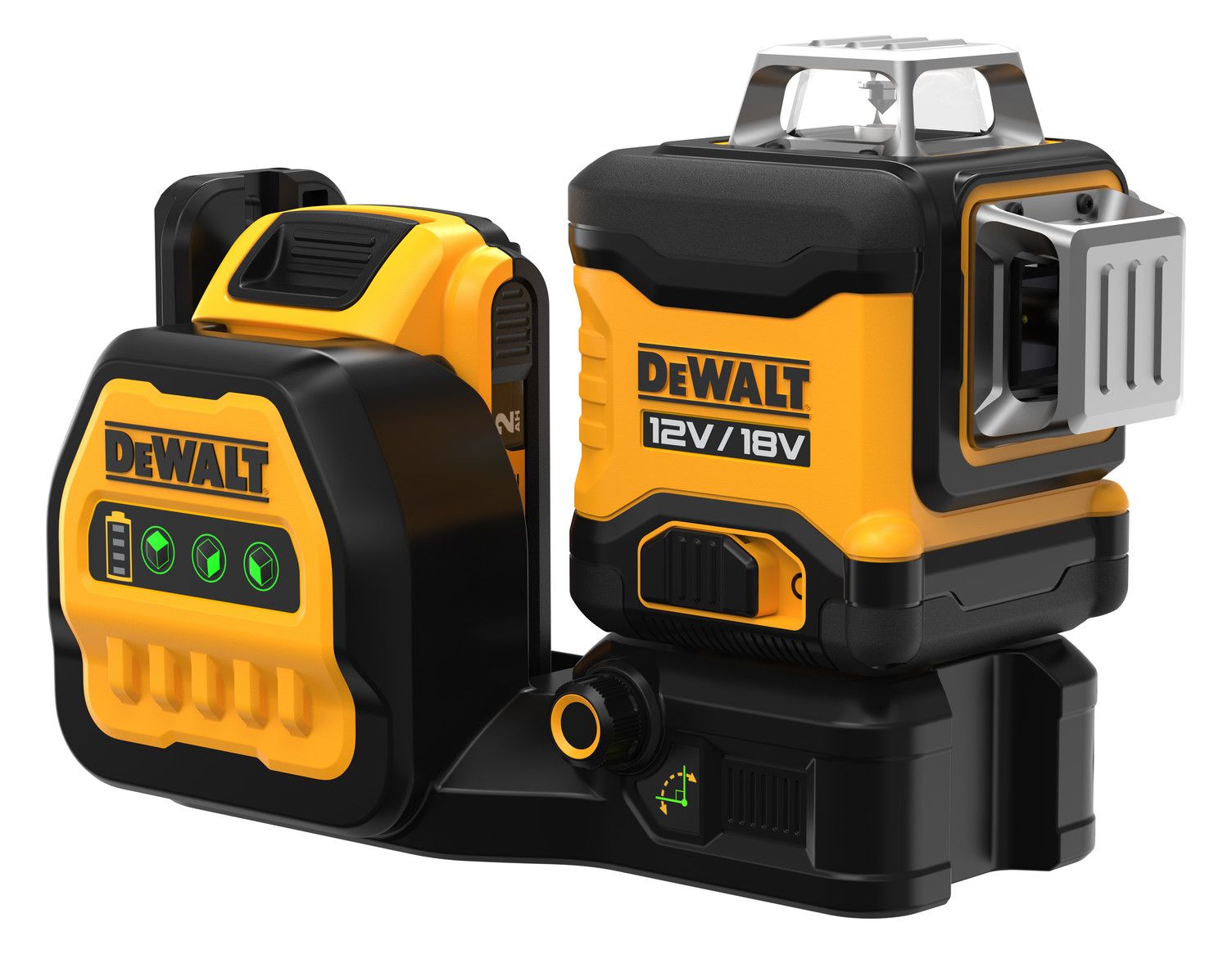 DeWALT Akku-Multilinienlaser, 3x360