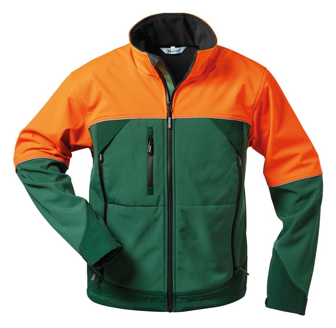 Softshell-Forstjacke, "Sanddorn"