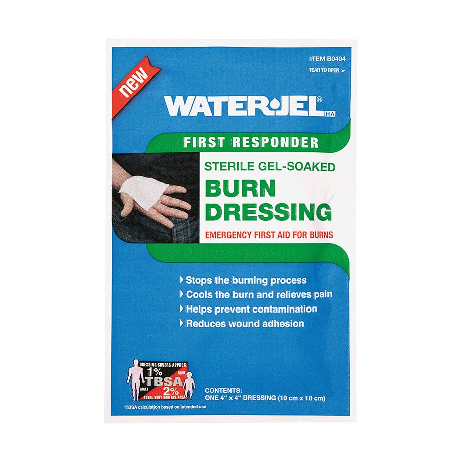 Water Jel HA First Responder Kompresse10 x 10 cm, steril