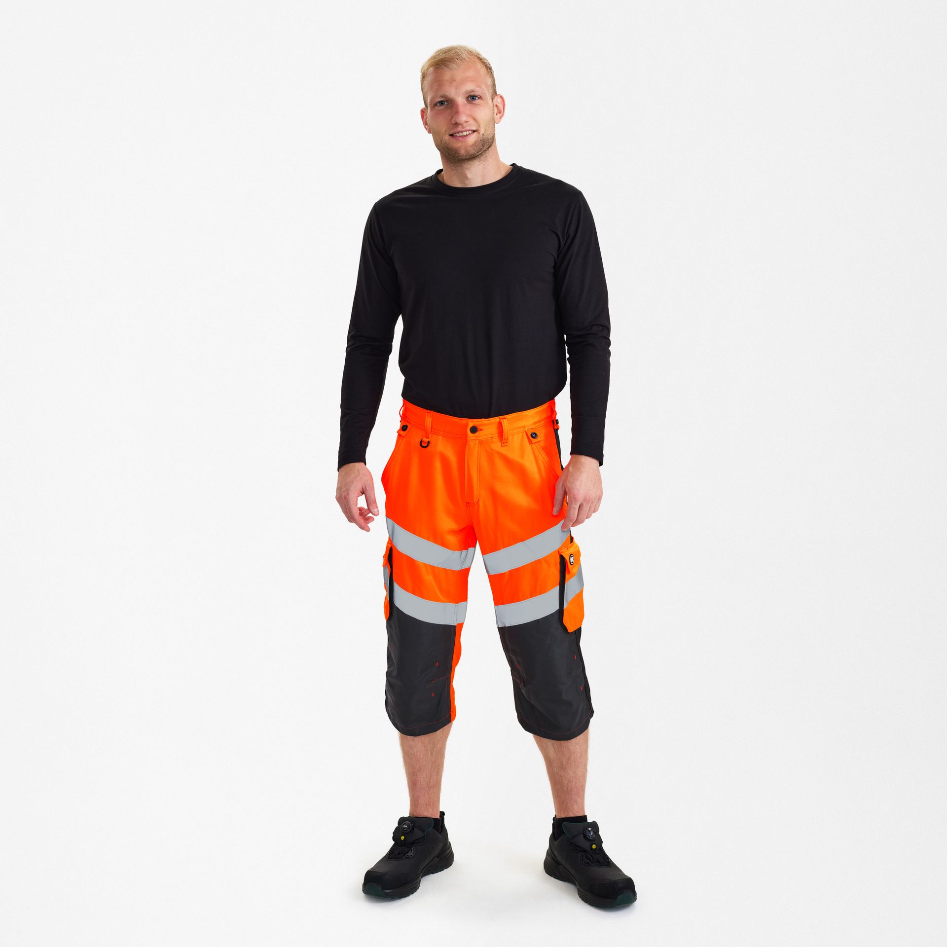 Safety Light 3/4-Hose Orange/Anthrazit Grau, Gr. 74