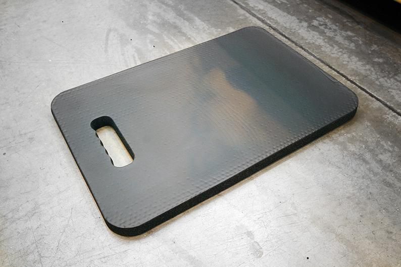 Knieschutzmatte 360x530 mm Stärke 25 mm schwarz