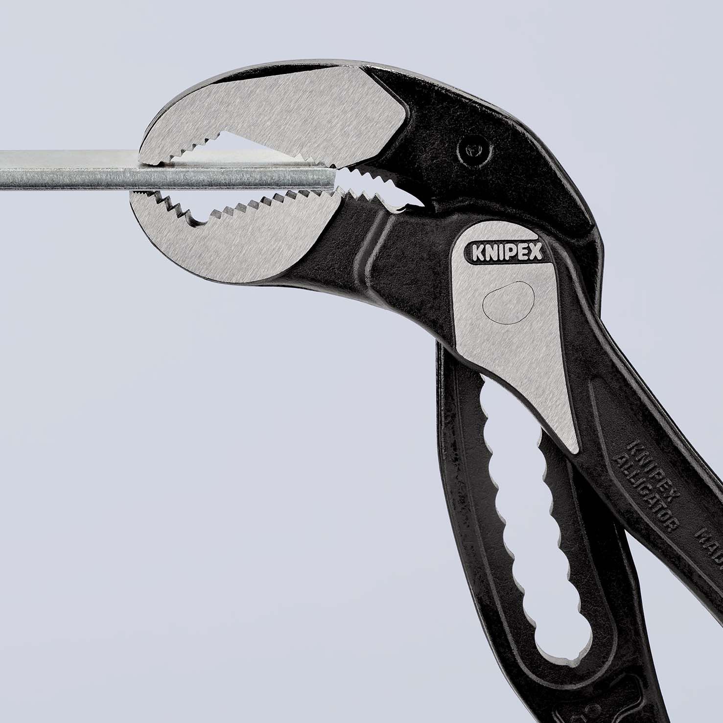 KNIPEX Alligator® XL Rohr- und Wasserpumpenzange mit rutschhemmendem