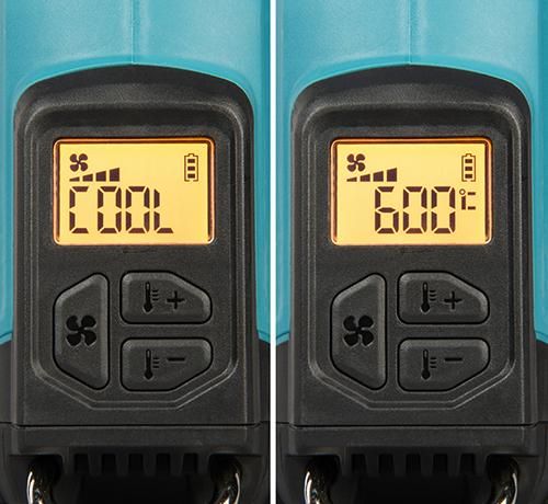Akku-Heißluftgebläse 40V ohne Akku, ohne Ladegerätim Transportkoffer