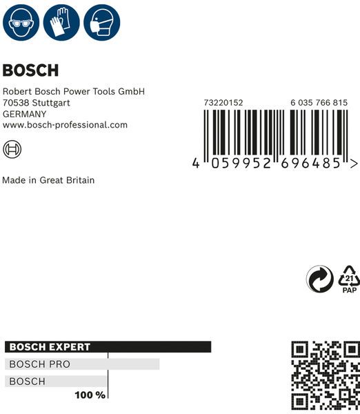 BOSCH Handschleifblatt