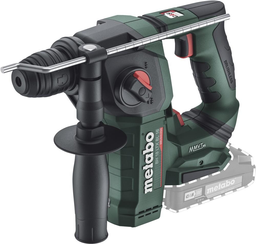 Akku Bohrhammer solo BH 18 BL 16 Metabo ohne Akku ohne Ladegerät Metabox