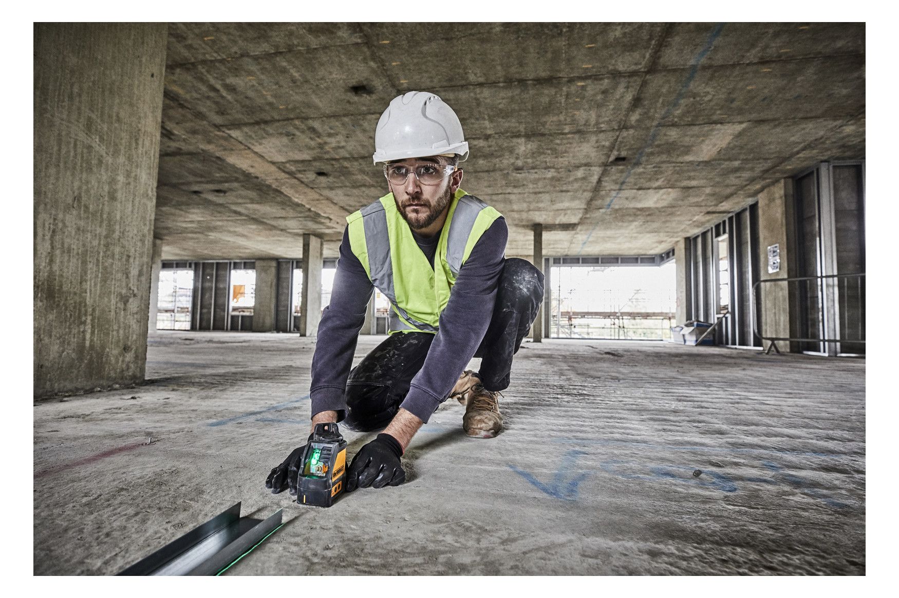 DeWALT Kreuzlinienlaser, grün