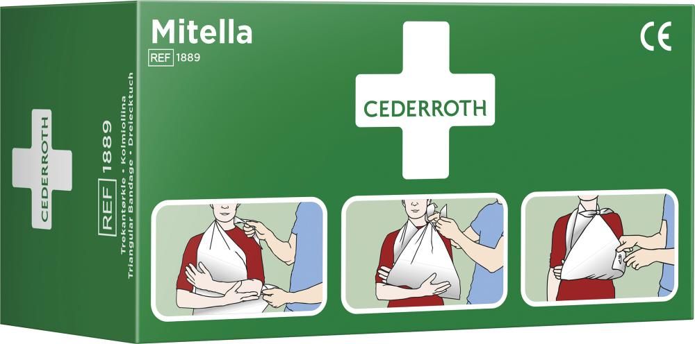 Bandage/Kompr.f. Arm/Kopf2 Stck. Mitellen