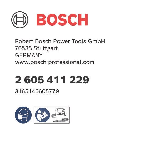 BOSCH Vliesfiltersack, (5 Stück)