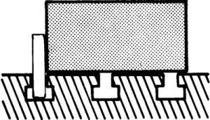 Parallelanschlag-Paar 25x8,0x100mm AMF