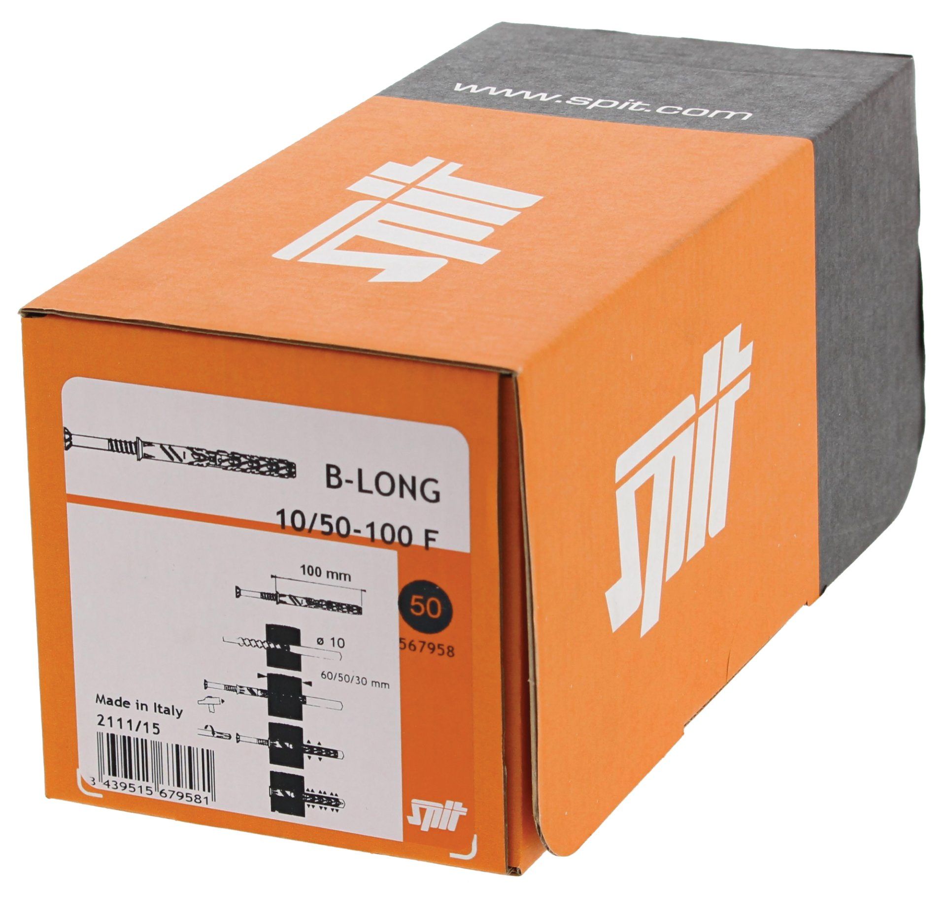Spit B Long 10X180 130 F Senkkopfs.